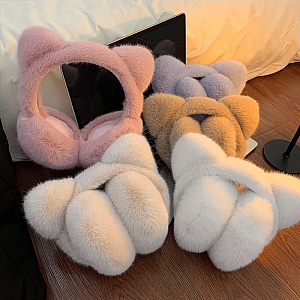 Меховые наушники «Teddy»