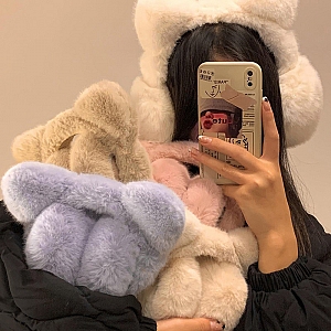 Меховые наушники «Teddy»