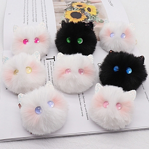 Мягкий брелок «Bright-eyed cat»