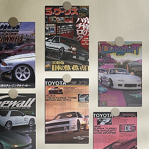 Набор карточек «Retro cars»
