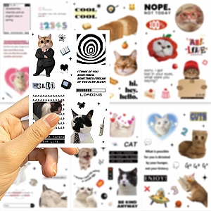 Набор наклеек «Always cute cats»