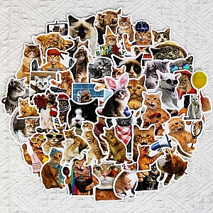 Набор наклеек «Cat's mood»