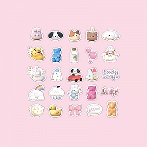 Набор наклеек «Cotton candy»