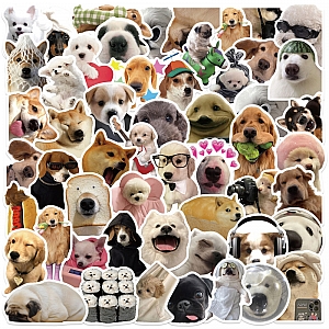 Набор наклеек «Dog face»