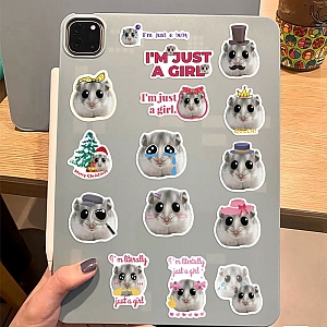 Набор наклеек «Memes with hamster»