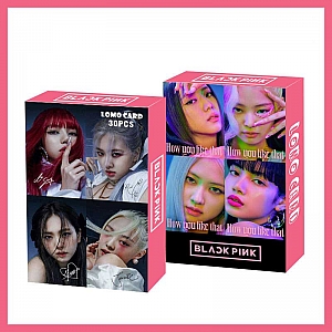 Набор почтовых открыток «Black Pink»
