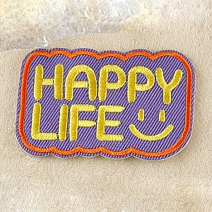 Нашивка «Happy life»