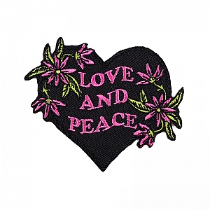 Нашивка «Love and peace»