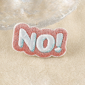 Нашивка «No!»