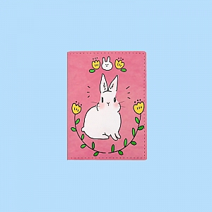 Обложка на паспорт «Cute rabbit»