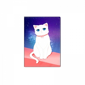 Обложка на паспорт «Sad cat»