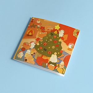 Открытка «Happy tree»