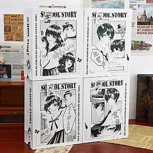 Подарочный пакет «School story» средний
