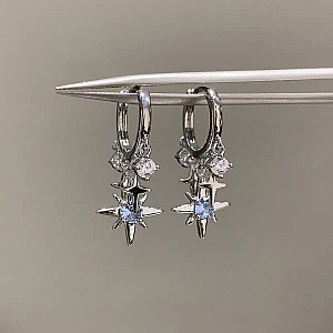 Серьга «Blue passion»