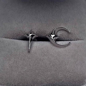 Серьги «Грань космоса»
