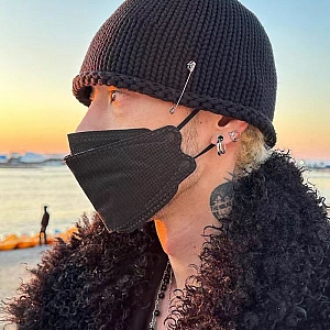 Серьги «Грань космоса»