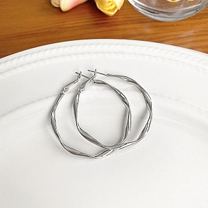 Серьги «Spiral ring»