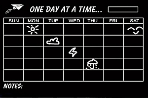 Самоклеющаяся пленка «One day at a time»