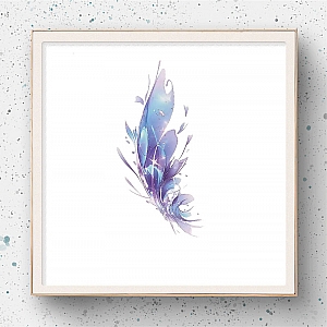 Временная татуировка «Air feather»
