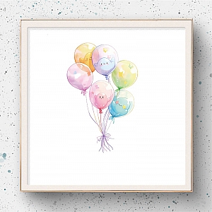 Временная татуировка «Balloons»